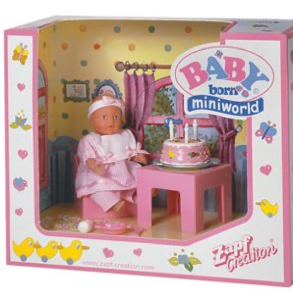 🎁2 for $15- Baby 🍼Born miniworld with Corolle carrying case - Picture 9 of 9